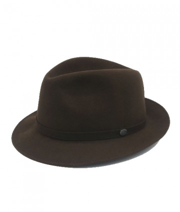 CAPPELLO CASUAL MARRONE -...